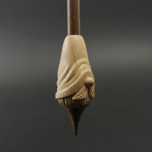 Gnome support spindle in maple and walnut (<font color="red"<b>RESERVED</b></font> for Nicki)