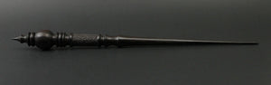 Wand spindle in Indian ebony (<font color="red"<b>RESERVED</b></font> for Laurel)