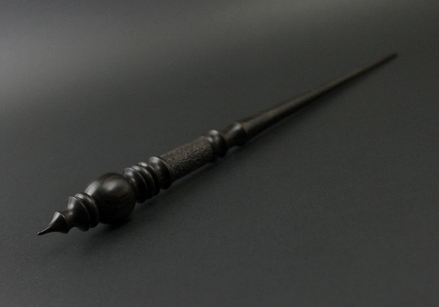 Wand spindle in Indian ebony (<font color=