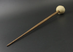 Sheep support spindle in holly and walnut (<font color="red"<b>RESERVED</b></font> for Mary)