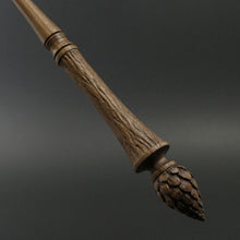 Load image into Gallery viewer, Wand spindle in walnut