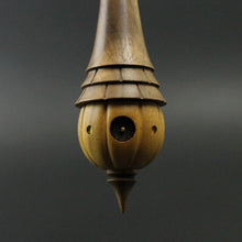Load image into Gallery viewer, Wee folk spindle in pumpkin and walnut