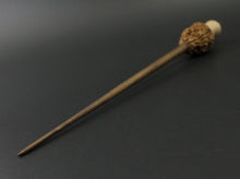 Load image into Gallery viewer, Mushroom support spindle in maple and walnut