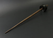 Load image into Gallery viewer, Cauldron spindle in bog oak and walnut