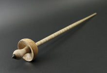 Load image into Gallery viewer, Mushroom support spindle in birdseye maple and curly maple