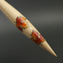 Load image into Gallery viewer, Phang spindle in hand dyed curly maple