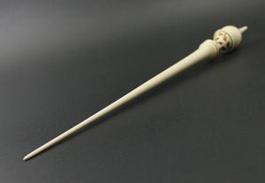 Russian style spindle in holly (<font color="red"<b>RESERVED</b></font> for Harmony)