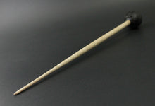 Load image into Gallery viewer, Sheep support spindle in Indian ebony and curly maple (&lt;font color=&quot;red&quot;&lt;b&gt;RESERVED&lt;/b&gt;&lt;/font&gt; for Tricia)
