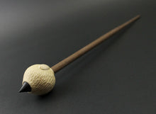 Load image into Gallery viewer, Sheep support spindle in holly and walnut (&lt;font color=&quot;red&quot;&lt;b&gt;RESERVED&lt;/b&gt;&lt;/font&gt; for Katrin)