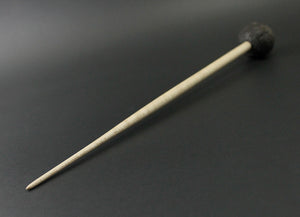 Sheep support spindle in Indian ebony and curly maple (<font color="red"<b>RESERVED</b></font> for Jan)