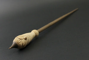 Gnome support spindle in maple and walnut