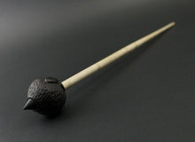 Load image into Gallery viewer, Sheep support spindle in Indian ebony and curly maple (&lt;font color=&quot;red&quot;&lt;b&gt;RESERVED&lt;/b&gt;&lt;/font&gt; for NetR)