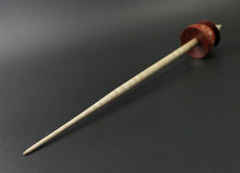 Load image into Gallery viewer, Teacup spindle in redheart and curly maple