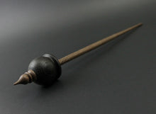 Load image into Gallery viewer, Cauldron spindle in bog oak and walnut