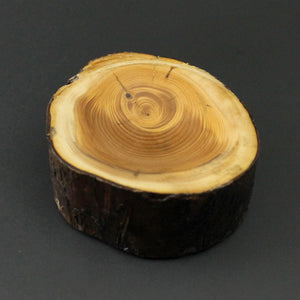 Spinning bowl in Pacific yew
