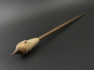 Gnome support spindle in maple and walnut