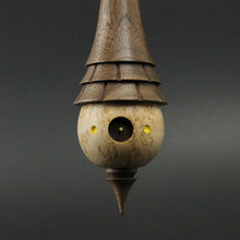 Load image into Gallery viewer, Wee folk spindle in birdseye maple and walnut