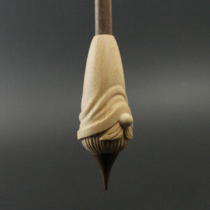 Gnome support spindle in maple and walnut