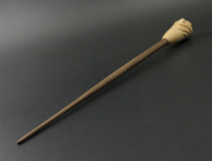 Gnome support spindle in maple and walnut