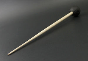Sheep support spindle in Indian ebony and curly maple (<font color="red"<b>RESERVED</b></font> for Nancy)