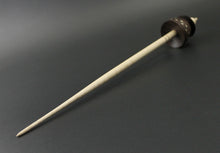 Load image into Gallery viewer, Teacup spindle in East Indian rosewood and curly maple