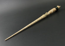 Load image into Gallery viewer, Wand spindle in curly maple