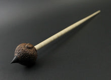 Load image into Gallery viewer, Sheep support spindle in walnut and curly maple