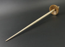 Load image into Gallery viewer, Tibetan style spindle in maple burl and curly maple