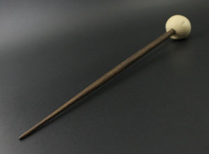 Sheep support spindle in holly and walnut (<font color="red"<b>RESERVED</b></font> for Rita)