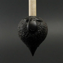 Load image into Gallery viewer, Sheep support spindle in Indian ebony and curly maple (&lt;font color=&quot;red&quot;&lt;b&gt;RESERVED&lt;/b&gt;&lt;/font&gt; for Mary)