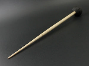 Sheep support spindle in Indian ebony and curly maple (<font color="red"<b>RESERVED</b></font> for Mary)