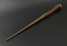 Load image into Gallery viewer, Wand spindle in walnut and curly maple