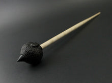 Load image into Gallery viewer, Sheep support spindle in Indian ebony and curly maple (&lt;font color=&quot;red&quot;&lt;b&gt;RESERVED&lt;/b&gt;&lt;/font&gt; for Rosane)