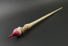 Load image into Gallery viewer, Russian style spindle in hand dyed curly maple