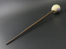Load image into Gallery viewer, Bead spindle in holly and walnut