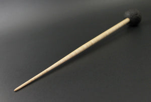Sheep support spindle in Indian ebony and curly maple (<font color="red"<b>RESERVED</b></font> for Candy)