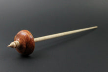 Load image into Gallery viewer, Tibetan style spindle in tulipwood and curly maple