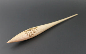 Phang spindle in curly maple