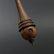 Load image into Gallery viewer, Wee folk spindle in ironwood burl and walnut
