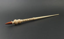 Load image into Gallery viewer, Wand spindle in curly maple and bloodwood