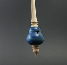 Load image into Gallery viewer, Bluebird bead spindle