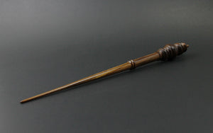 Wand spindle in cocobolo