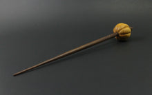 Load image into Gallery viewer, Bead spindle in osage orange and walnut