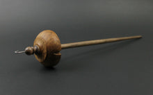 Load image into Gallery viewer, Drop spindle in amboyna burl and walnut