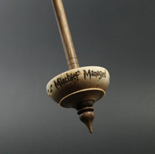 Load image into Gallery viewer, &quot;Mischief Managed&quot; Tibetan style spindle and batt set